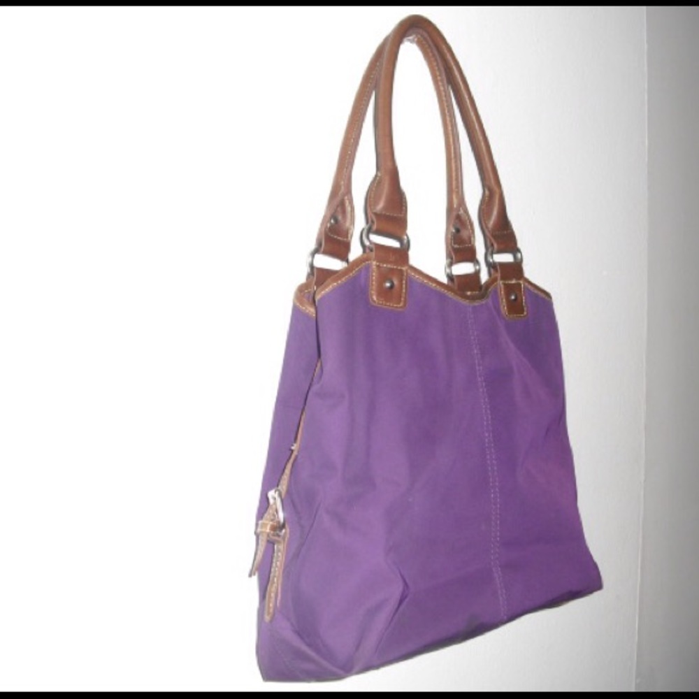 SOLD......Chaps Purple Bag - Picture 3 of 5